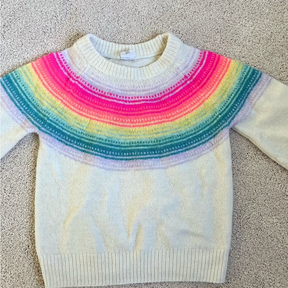 Gap rainbow size 5 knit sweater - Picture 1 of 4